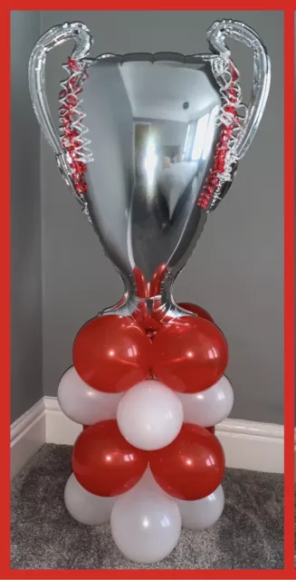 29” Foil Champions League Cup Trophy Balloon Football Decoration Presentation