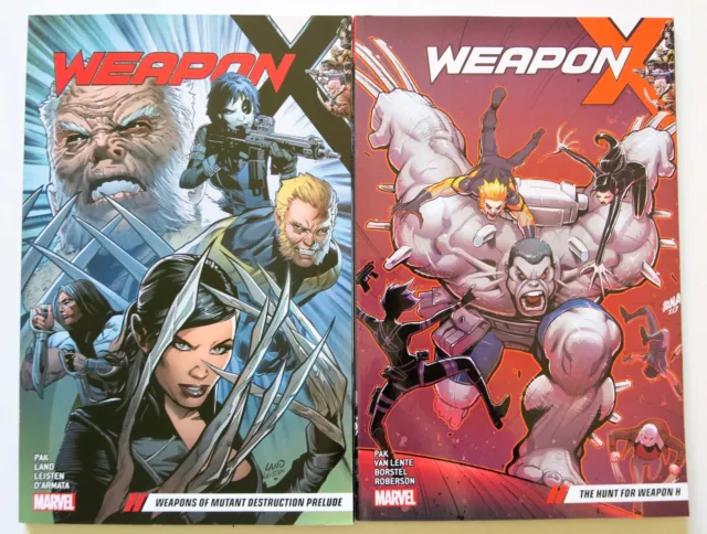 Weapon X Vol. 1 & 2 Marvel Graphic Novel Comic Book