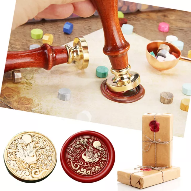 Special-shaped Stamp Copper Head 3D Relief for Wedding Card (Crane)