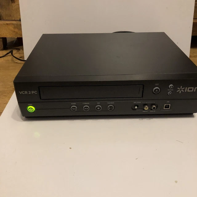 ION ‘VCR 2 PC’ USB VHS Video To Computer Conversion System Transfer
