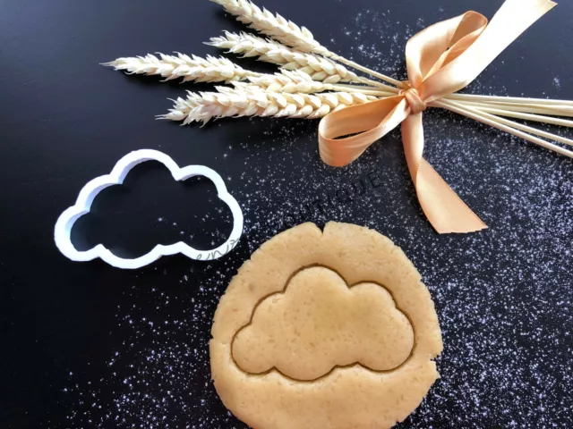 Cloud Cookie Cutter 02 | Fondant Cake Decorating | UK Seller