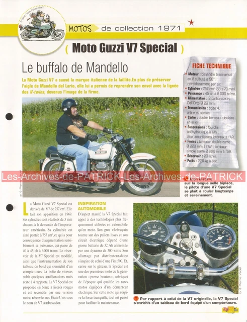 Joe sur sa Moto Guzzi V7 750 de 1969-Joe Bar Team - Beeldjes - 9