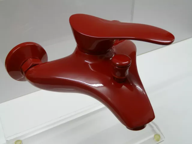 Mixer Baignoire Rouge (Ral 3003),Baignoire,Mélangeur de Mitigeur à Levier Unique