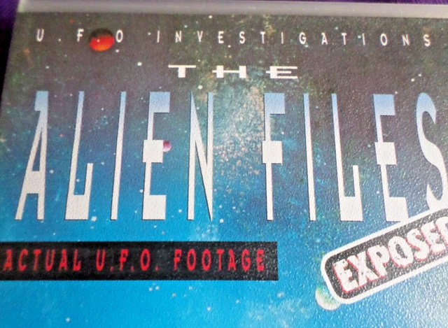 THE ALIEN FILES Exposed (VHS Video, 1995) -used £1.17 - PicClick UK