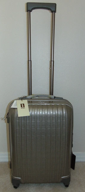 NWT  Hartmann Innovaire 20" Global Carry On Spinner Suitcase [Champagne]