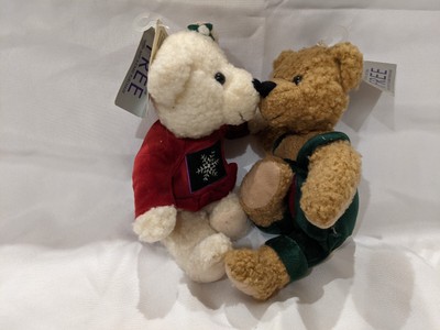 Hallmark Kiss Kiss Mistletoe Bears with Tag