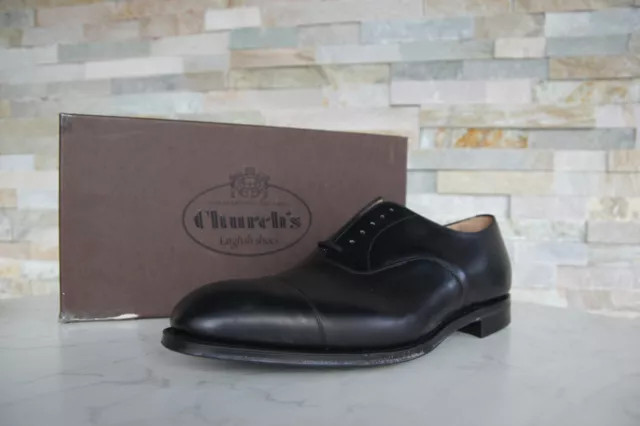 Church's 42  8 G  Schnürschuhe Halbschuhe CONSUL R173 schwarz NEU ehem UVP 790 €