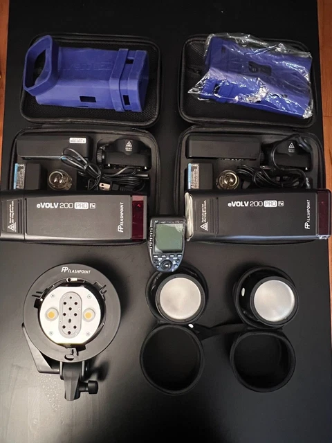 Flashpoint eVOLV AD200 PRO Flash Dual Head Pro Kit and more *FREE SHIPPING*