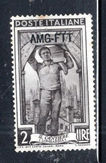 Italy  Italian Trieste Overprint Amg Ftt  Stamps Mint Hinged  Lot 1026Be
