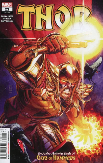 Thor #23 2022 Unread Nic Klein Main Cover Marvel Comic Book Donny Cates