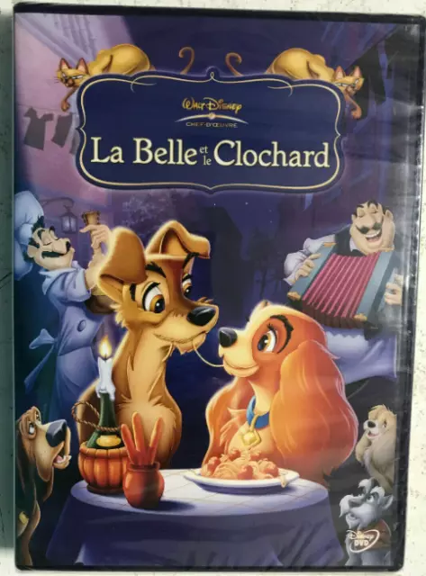 La Belle et le Clochard dvd  Wald Disney