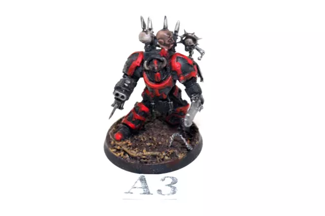 Warhammer Chaos Space Marines Lord In Terminator Armour - A3
