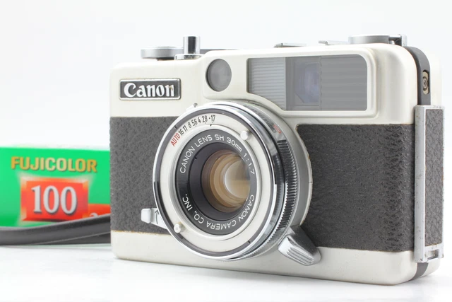 Read! All works [Optical Near MINT] Canon Demi EE17 Half Frame 35mm Film Camera