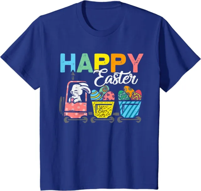 Happy Easter Train Bunny Chick Eggs Cute Toddlers Unisex T-Shirt