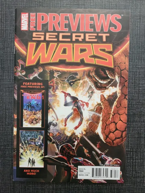 Marvel Previews Secret Wars #1
