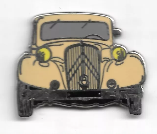 pin pin's citroen traction avant creme  zamac signé ballard