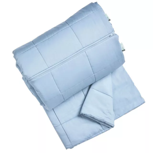 Ergopouch 210cm Baby Bedding Quilt Organic Cotton TOG 3.5/7.0 Single Ocean Blue