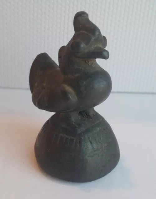 Antique 19th Century Asian Burmese Bronze Bird Opium Weight 318 g./11.3 oz.