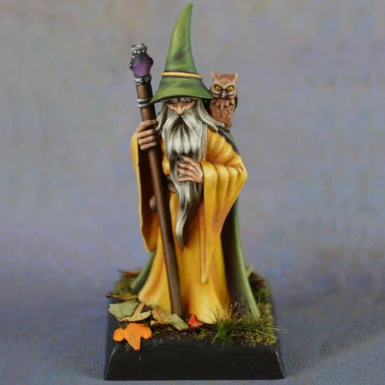 Dark Heaven Thaddeus Graytower, Wizard - 25mm Fantasy Miniature Unpainted - View #10