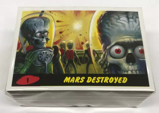 2017 Mars Attacks The Revenge Trading Card Complete 55-Card Base Set (55)