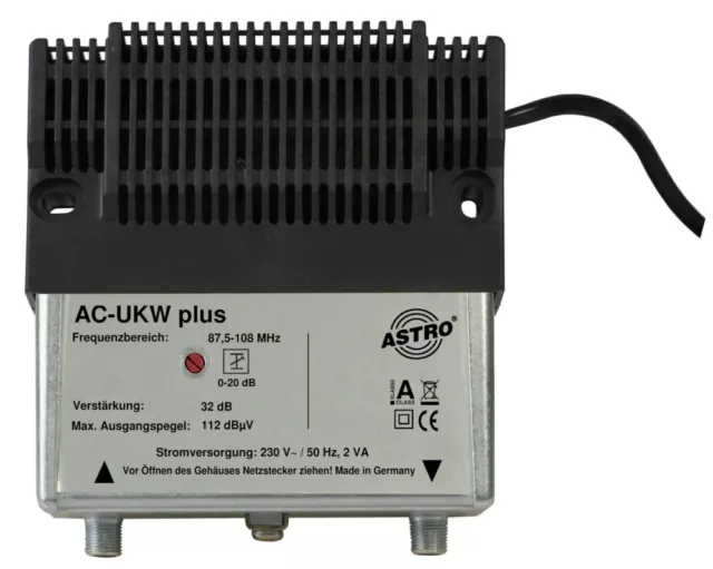 Astro Strobel Verstärker AC UKW Plus Verstärker 00262022 Verstärker
