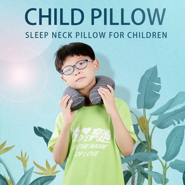 Kids Memory Foam  Travel Neck Pillow 18