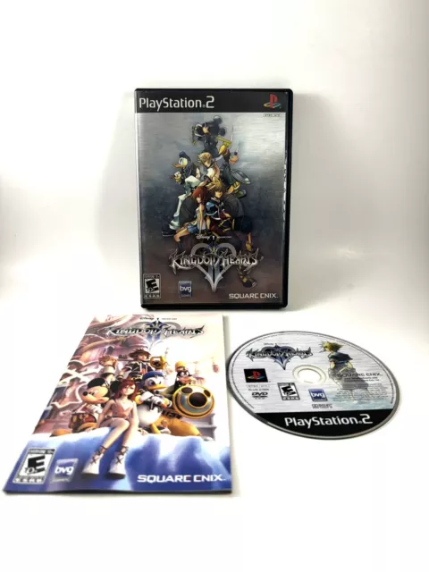 Kingdom Of Hearts II 2 Complete Playstation 2 PS2 RPG