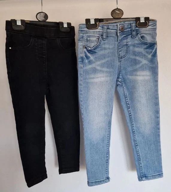 Pacchetto vestiti per ragazze. Jeans età 2-3 anni. Usati. George, Primark. Buone condizioni.