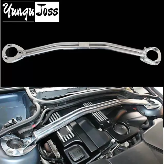 Front Upper Suspension Strut Bar Tower Brace Fit for BMW E46 3 Series 1998-2005