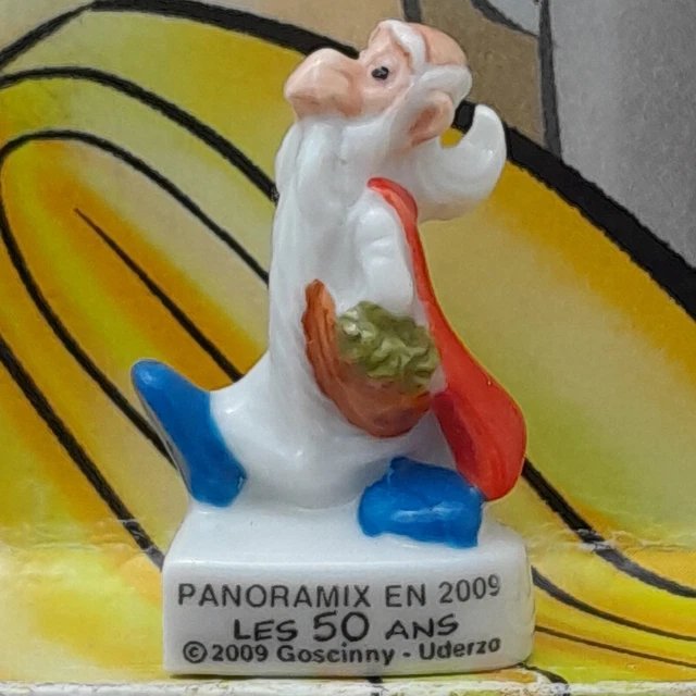 ASTERIX FIGURINE KINDER MONTABLE 1991 DRUIDE PANORAMIX ET LA FIOLE