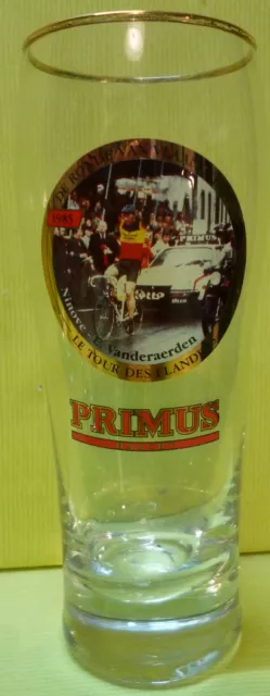 Verre  A Biere , Primus Haacht , Le Tour Des Flandres , 25 Cl , P.h6