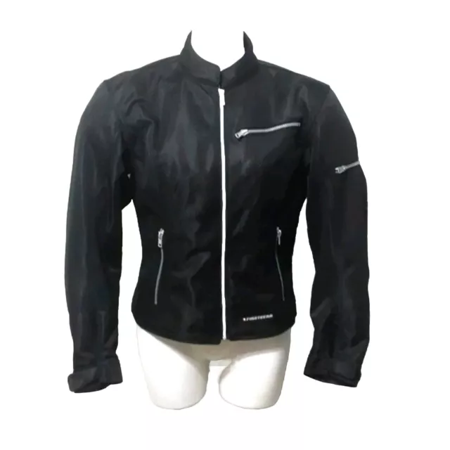 Firstgear Women's Contour Mesh Armoured Black Motorcycle Riding Jacket Large