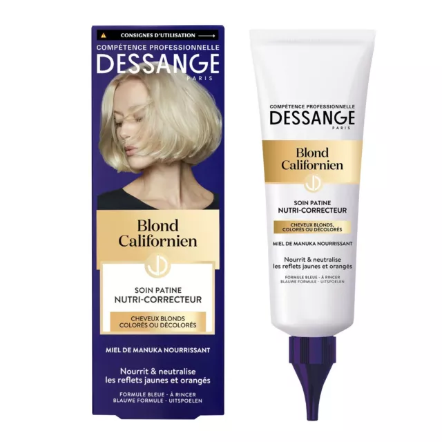 Soin Cheveux Blond Californien Nutri-Illuminant Cheveux Blonds Colorés DESSANGE