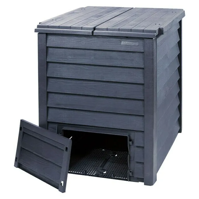Garantia Komposter Thermo-Wood 600 l, 80 x 80 x 100 cm, Mit Bodengitter