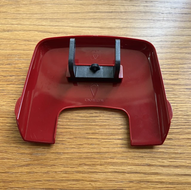 KEURIG COFFEE MAKER K10 Red Top Water Tank Cover Lid Replacement Part