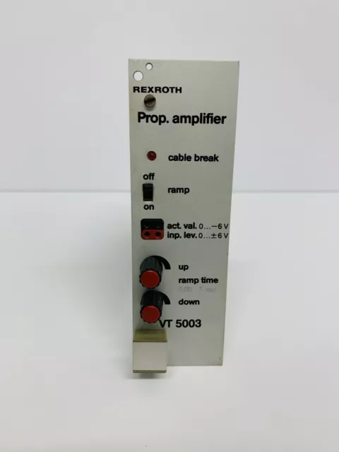 Rexroth VT 5003 Proportional Amplifier Card Model: VT5003 S31 R1