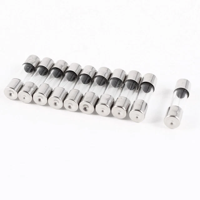 10 Pcs Coup Rapide Type Tube En Verre Mèches 5x20mm 250V 1A 1000mA