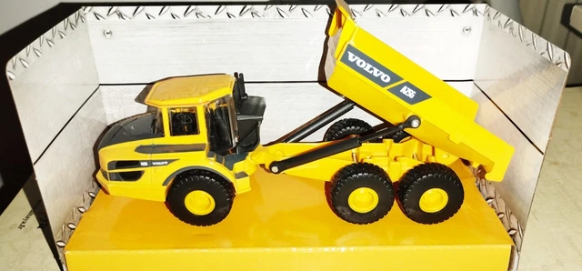 NZG 413 CAT D250E Camion-dumper Articulé 1/50 - Comme Neuf, Boîte D'origine