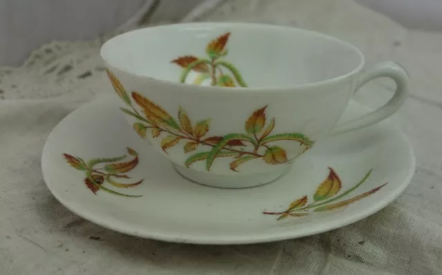 feines Porzellan Art Email de Limoges kleine Tasse evtl. Moccatasse