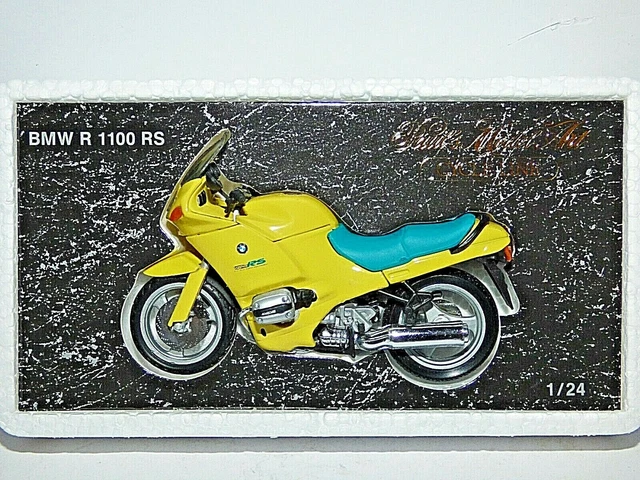 Modèle Réduit 1:24 Minichamps BMW R 1100 RS Bleue - Full Body, Collection