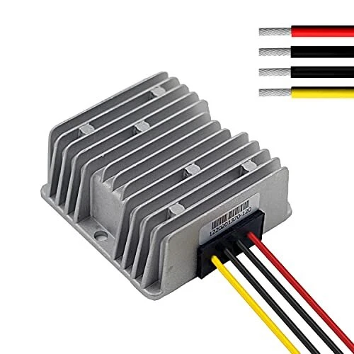 DC 24v to DC 12v Step Down 15A 180W Truck Car Power Supply Adapter Converter ...
