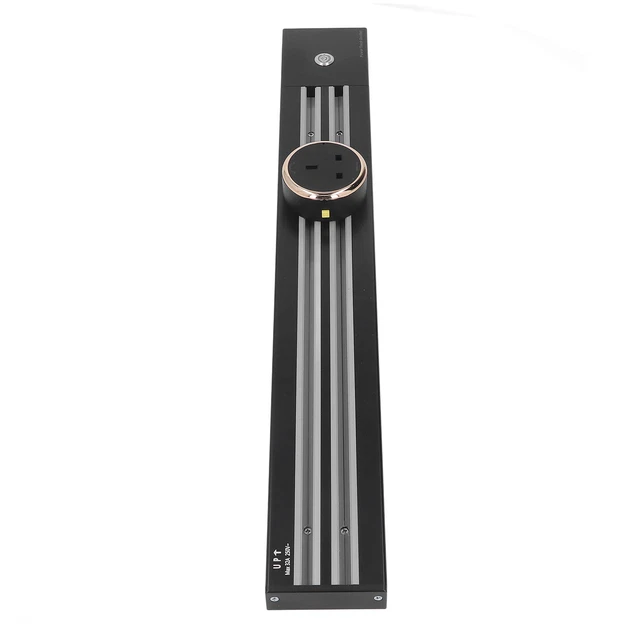 Presa binario rimovibile a parete doppio slot binario 60 cm e 3 adattatori Regno Unito 32 A