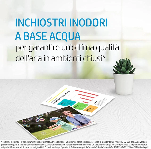 HP 305 Nero, 3YM61AE, Cartuccia Originale Stampanti Deskjet 2700, 4100, 6020, ec 8