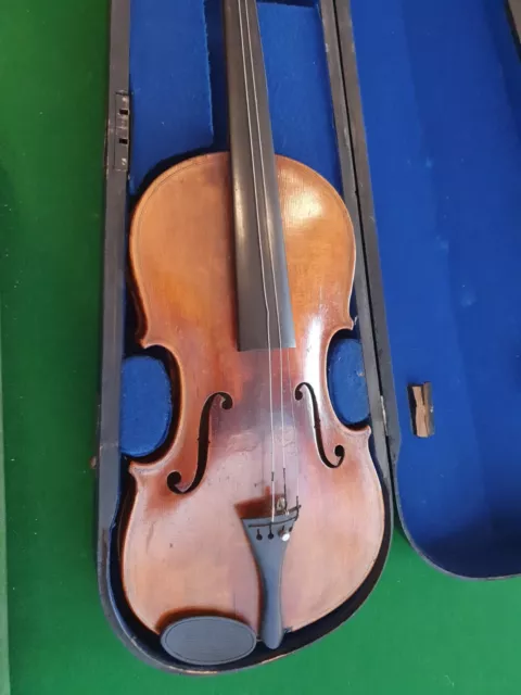 Vintage HAMMA & CO Stuttgart Violin Antonio Stradivari Cremonensis Faciebat 17.. Vintage HAMMA & CO Stuttgart Violin Antonio Stradivari Cremonensis Faciebat 17..