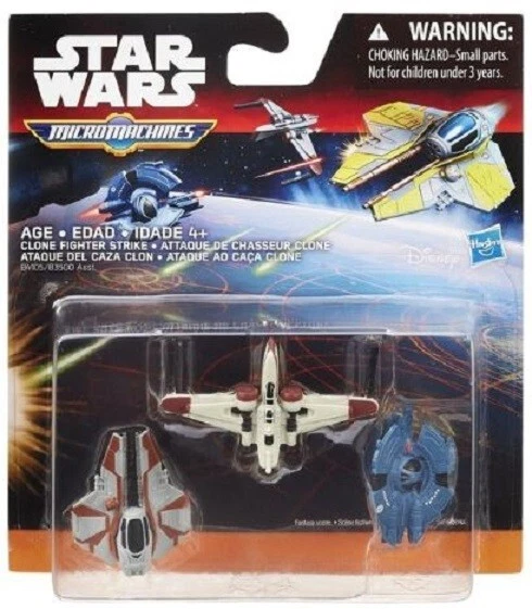 Star Wars Revenge of The Sith Micro Machines (2015) Clone Fighter Strike Star Wars Revenge of The Sith Micro Machines (2015) Clone Fighter Strike