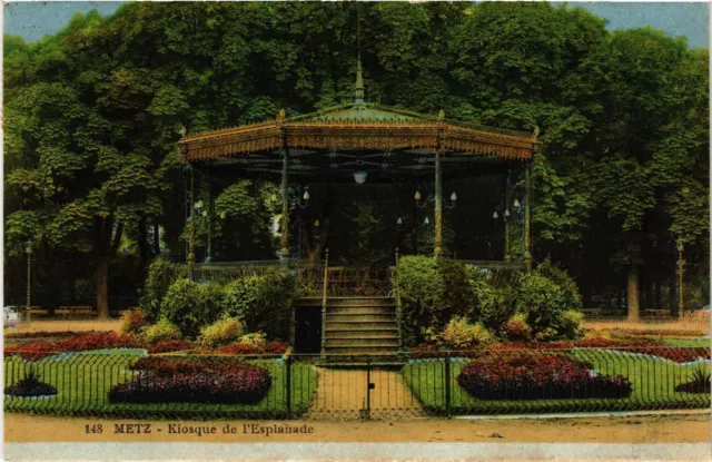 CPA AK METZ - Kiosque de l'Esplanade (255229)