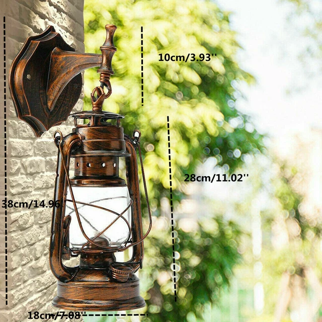 Lampade Da Esterno A Parete 2 Pezzi - BRIMMEL Nero Opaco Con Vetro Trasparente, IP44, E27
