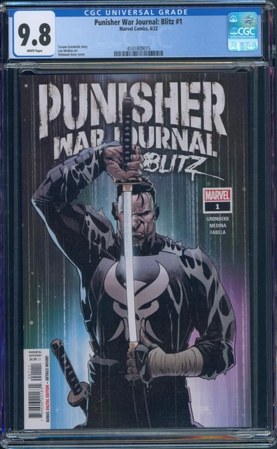 Punisher War Journal Blitz #1 CGC 9.8 Asrar Cover A Marvel 2022