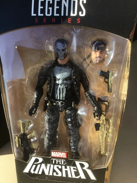 marvel legends 80th anniversary Punisher Skull Camo Face Paint comics defenders