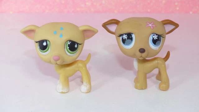 LITTLEST PET SHOP LOT CHIEN BERGER ALLEMAND #650 744 1447 212 491 112 -LOT n°49 EUR 24,00 - FR